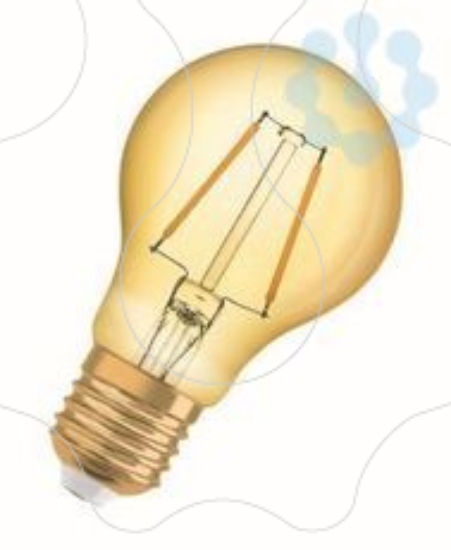 Imagem de Vintage 1906 LED CL A  FIL GOLD 13 Non-dim   1,4W 825 E27