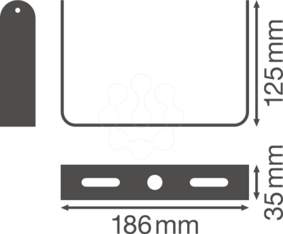 Imagem de HIGH BAY VALUE BRACKET 150 W