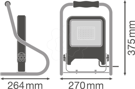 Imagem de WORKLIGHT VALUE H-STAND 50 W 4000 K IP65