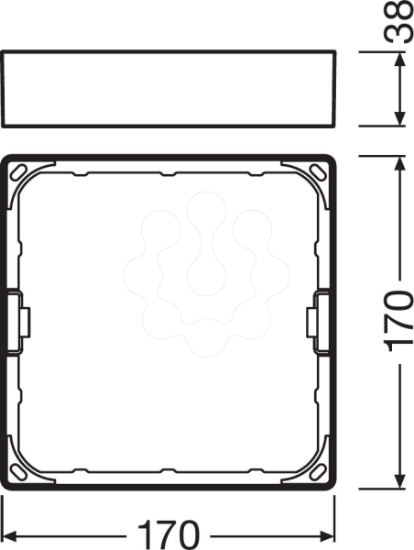 Imagem de DL SLIM FRAME SQ155 WT
