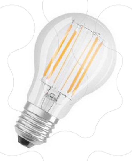 Imagem de PARATHOM CL A  FIL 75 Non-dim   8W 827 E27