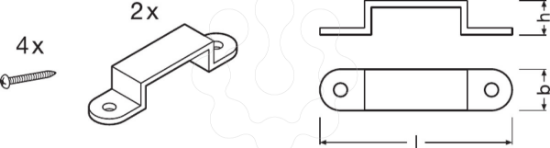 Imagem de LED Strip Value Connectors -12/SMB