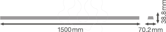 Imagem de TruSys® PERFORMANCE ENERGY RAIL 5 POLE 1500 END