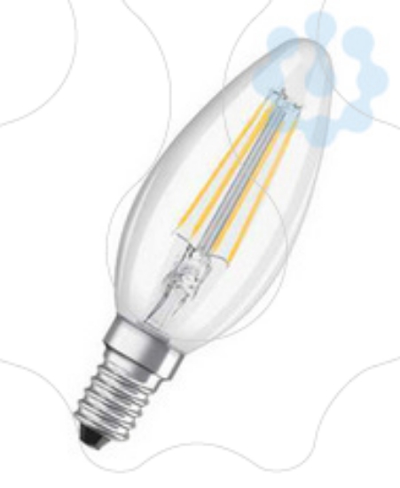 Imagem de PARATHOM CL B  FIL 40 Non-dim   4W 827 E14