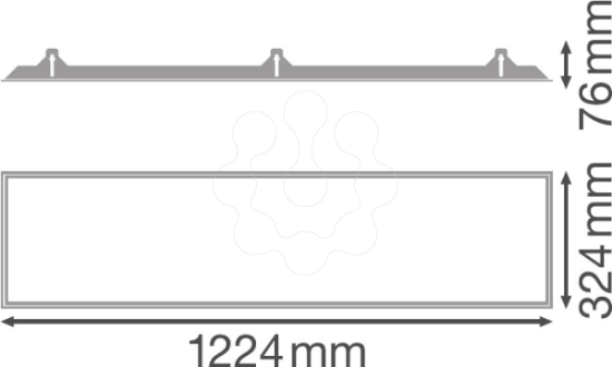 Imagem de RECESSED MOUNT FRAME 1200x300 RECESSED MOUNT FRAME