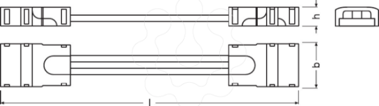 Imagem de TW LED Strip Connectors -CSW/P3/50