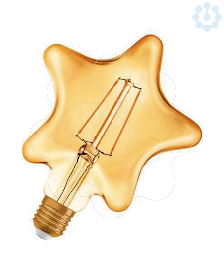 Imagem de Vintage 1906 LED CL STAR  FIL GOLD 40 Non-dim   4,5W 825 E27