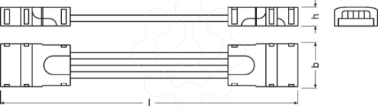 Imagem de LED Strip Value Connectors -CSW/P4/50