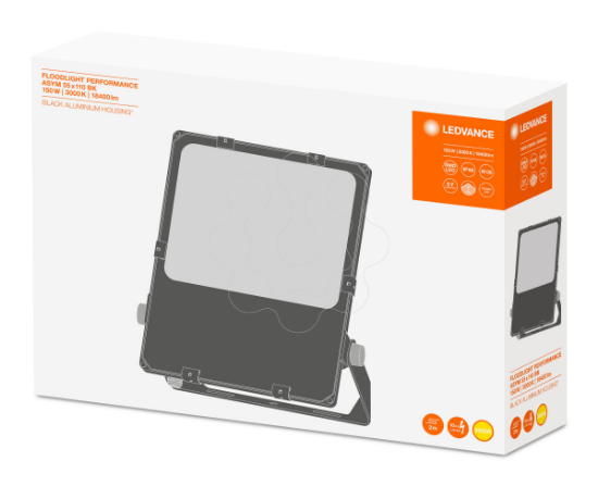 Imagem de FLOODLIGHT PERFORMANCE ASYM 55x110 150 W 3000 K BK