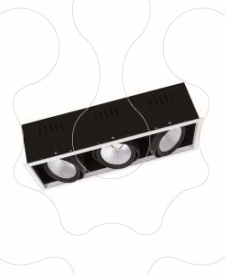 Imagem de SP MULTI 3 x 30W 3000K FL WT BK