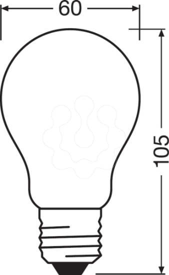 Imagem de PARATHOM® Retrofit CLASSIC A DIM 75 9 W/4000K E27