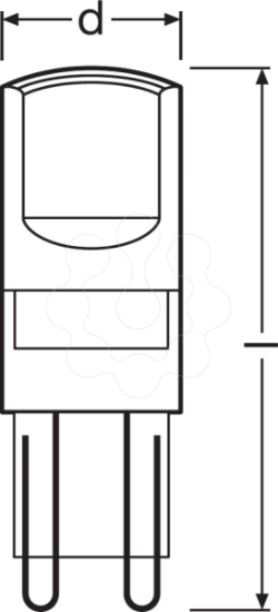 Imagem de PARATHOM  PIN  CL 20 Non-dim   1,9W 827 G9