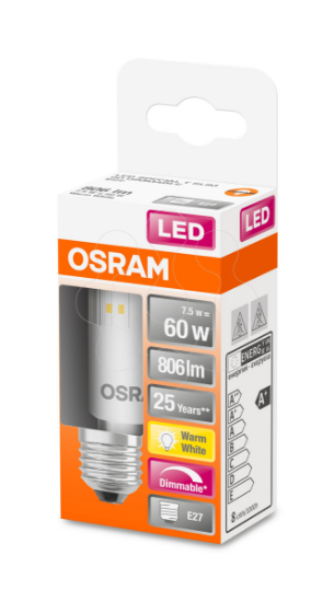 Imagem de LED SPECIAL T SLIM DIM 60 320° 7.5 W/2700K E27