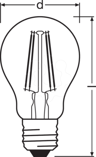 Imagem de Vintage 1906® LED 68 8 W/2500K E27