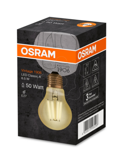 Imagem de Vintage 1906® LED 55 6.5 W/2400K E27