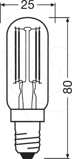 Imagem de PARATHOM  SPECIAL T26  FIL 40 Non-dim   4W 827 E14