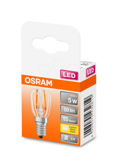 Imagem de LED SPECIAL T26 5 1.6 W/2400K E14