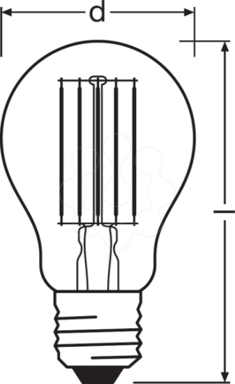 Imagem de LED VALUE CLASSIC A 100 10 W/4000K E27