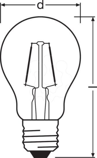 Imagem de Vintage 1906® LED 22 2.5 W/2400K E27
