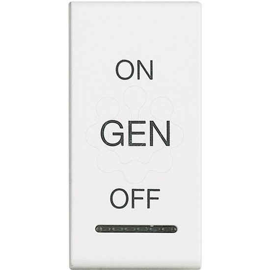 Imagem de LL-TECLA ON/OFF/GEN 1MD BRANCO