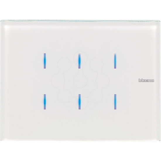 Imagem de KNX-AX COMD VIDRO 6 BOT BR