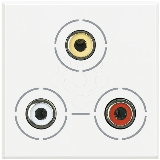 Imagem de AXOLUTE-T.AUDIO 3XRCA 2MD BRAN