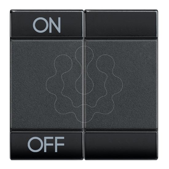 Imagem de LL-TECLA ON/OFF 2MD ANTRACITE