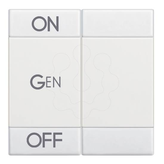 Imagem de LL-TECLA ON/OFF/GEN 2MD BRANCO