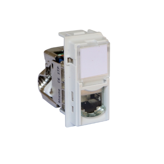 Imagem de LNOW RJ45 CAT.6 STP 1MD BRANCO
