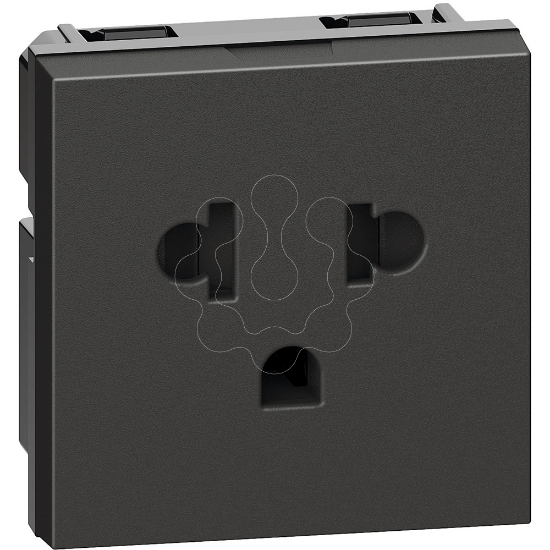Imagem de L.NOW - PRESA 2P+T 16A EUROAMER. NERO