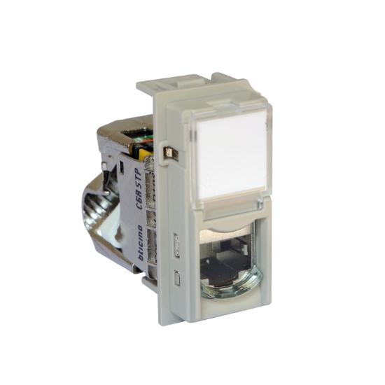 Imagem de LNOW RJ45 CAT.6A STP 1MD AREIA
