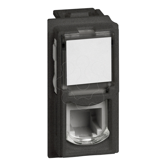 Imagem de LNOW TOMADA RJ11 1MD PRETO
