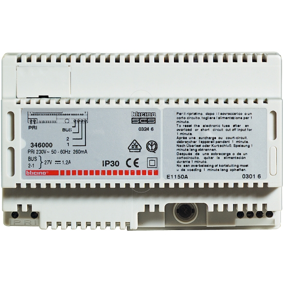 Imagem de ALIMENTADOR A-V 2 FIOS 8MD DIN