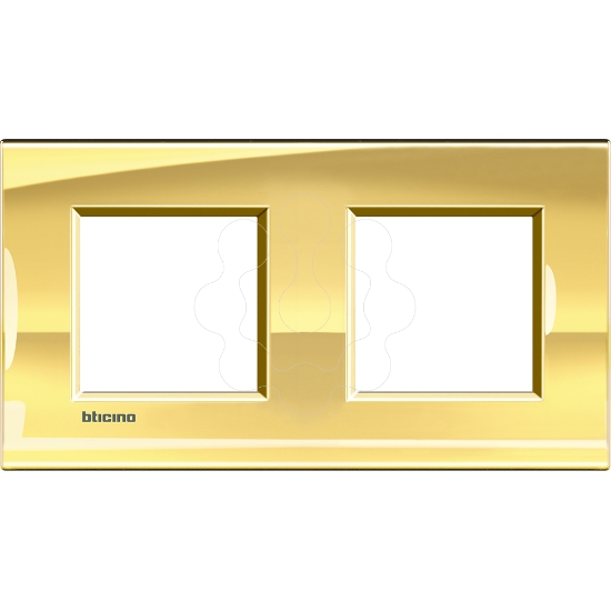 Imagem de LL RECT.-QUADRO DUPLO OURO