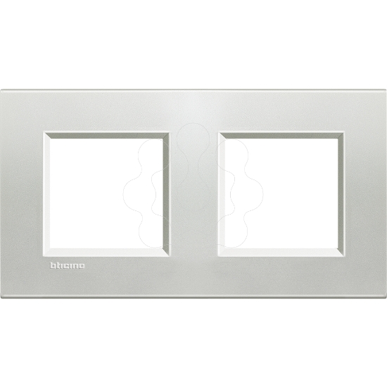 Imagem de LL RECT.-QUADRO DUPLO PRATA