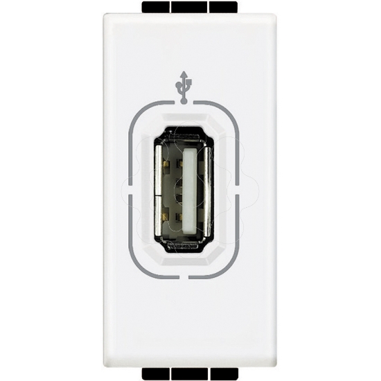 Imagem de LL-TOMADA USB 1MD BRANCO