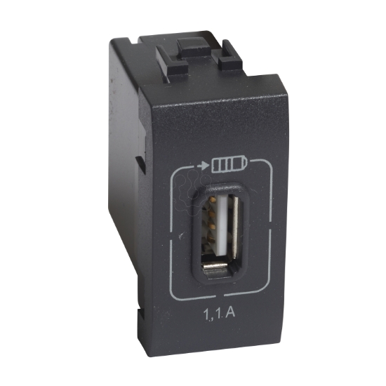 Imagem de LL-CARREG.USB 1P 1100MA ANTRAC