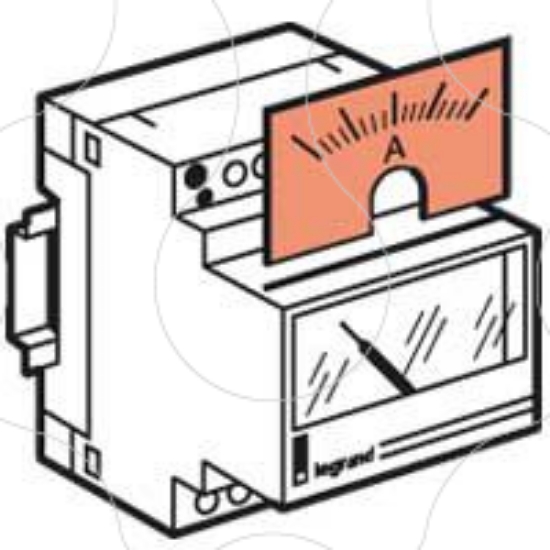 Imagem de QUADRANTE P/AMPERIMETRO 0-800A