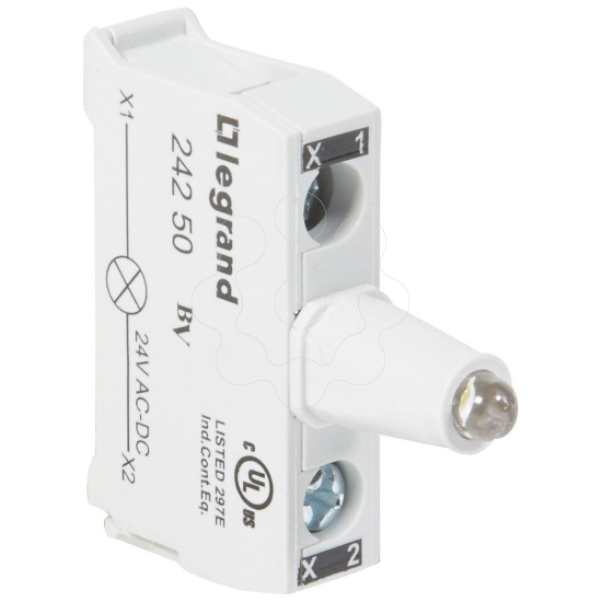 Imagem de BLOC LUM LED VERDE 24V P/CX
