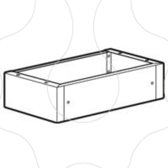 Imagem de RODAPE 100MM P/XL3 800 LARG460