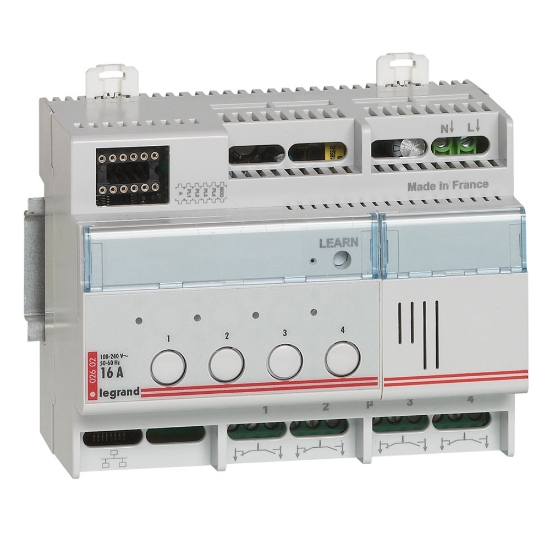 Imagem de SCS-ACTUA.4 RELES+RJ45 6MD DIN