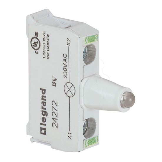 Imagem de BLOC LUM LED VERDE 230V P/CX