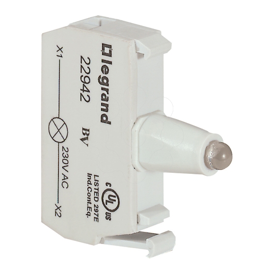 Imagem de BLOCO LUM LED VERDE 230V