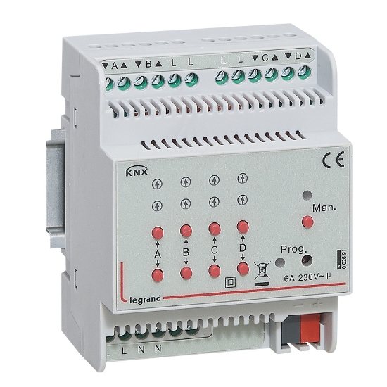 Imagem de KNX 4 SAIDAS ESTORES 4 MOD