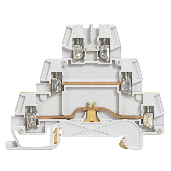Imagem de BORNE FNT 3LIG 2,5MM2/P5 CZ/VA