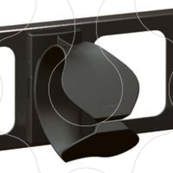Imagem de BRACADEIRA GUIA CABOS PLAST 2U
