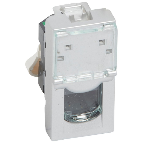 Imagem de MOSAIC RJ45 CAT5E UTP 1MD ALUM