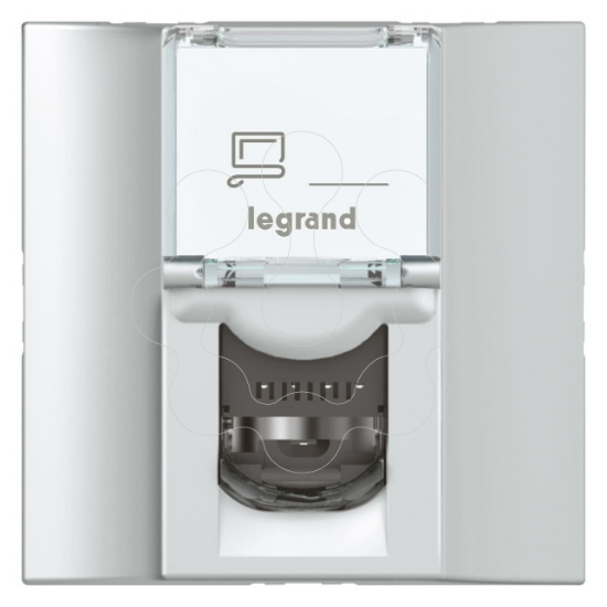 Imagem de MOS. RJ45 FEM-FEM CAT6A STP AL