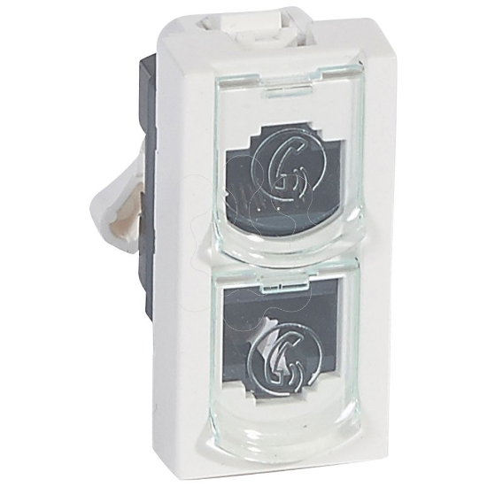 Imagem de MOSAIC RJ45 DUPL. TEL/TEL UTP