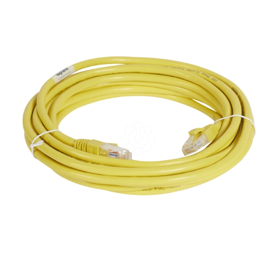 Imagem de CHICOT.CAT6A UTP AMARE. PVC 5M